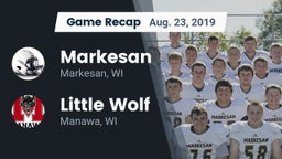 Recap: Markesan  vs. Little Wolf  2019