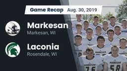 Recap: Markesan  vs. Laconia  2019