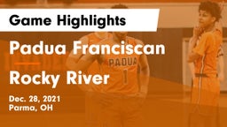 Padua Franciscan  vs Rocky River   Game Highlights - Dec. 28, 2021