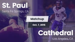 Matchup: St. Paul  vs. Cathedral  2016
