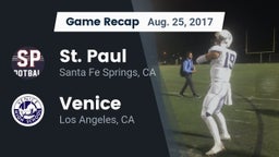 Recap: St. Paul  vs. Venice  2017