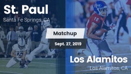 Matchup: St. Paul  vs. Los Alamitos  2019