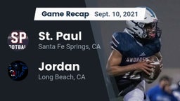 Recap: St. Paul  vs. Jordan  2021