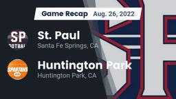 Recap: St. Paul  vs. Huntington Park  2022