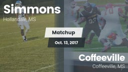 Matchup: Simmons  vs. Coffeeville  2017