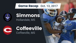 Recap: Simmons  vs. Coffeeville  2017