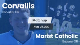 Matchup: Corvallis High vs. Marist Catholic  2017