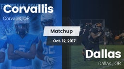 Matchup: Corvallis High vs. Dallas  2017