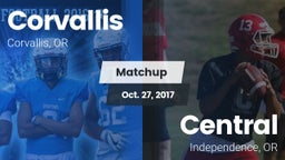 Matchup: Corvallis High vs. Central  2017