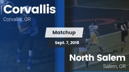 Matchup: Corvallis High vs. North Salem  2018