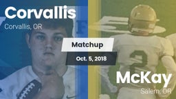 Matchup: Corvallis High vs. McKay  2018