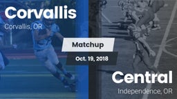 Matchup: Corvallis High vs. Central  2018