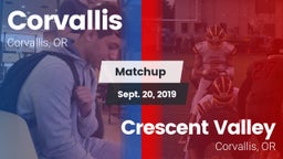 Matchup: Corvallis High vs. Crescent Valley  2019