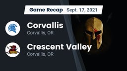 Recap: Corvallis  vs. Crescent Valley  2021