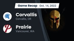 Recap: Corvallis  vs. Prairie  2022