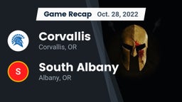 Recap: Corvallis  vs. South Albany  2022