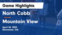 North Cobb  vs Mountain View  Game Highlights - April 28, 2023