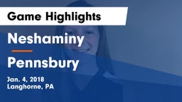Neshaminy  vs Pennsbury  Game Highlights - Jan. 4, 2018