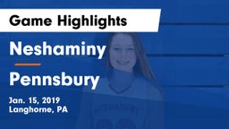 Neshaminy  vs Pennsbury  Game Highlights - Jan. 15, 2019