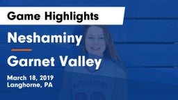 Neshaminy  vs Garnet Valley  Game Highlights - March 18, 2019