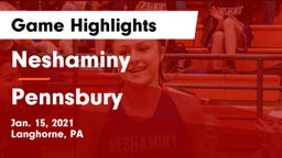 Neshaminy  vs Pennsbury  Game Highlights - Jan. 15, 2021