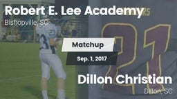 Matchup: Robert E. Lee vs. Dillon Christian  2017