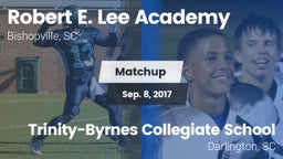 Matchup: Robert E. Lee vs. Trinity-Byrnes Collegiate School 2017