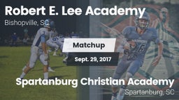 Matchup: Robert E. Lee vs. Spartanburg Christian Academy  2017