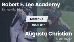 Matchup: Robert E. Lee vs. Augusta Christian  2017