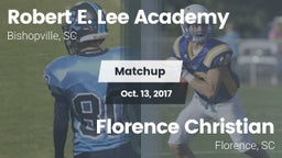 Matchup: Robert E. Lee vs. Florence Christian  2017