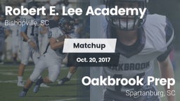 Matchup: Robert E. Lee vs. Oakbrook Prep  2017