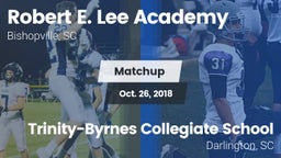 Matchup: Robert E. Lee vs. Trinity-Byrnes Collegiate School 2018