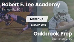Matchup: Robert E. Lee vs. Oakbrook Prep  2019