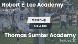 Matchup: Robert E. Lee vs. Thomas Sumter Academy 2019