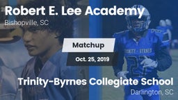 Matchup: Robert E. Lee vs. Trinity-Byrnes Collegiate School 2019