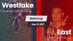 Matchup: Westlake  vs. East  2017