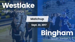 Matchup: Westlake  vs. Bingham  2017