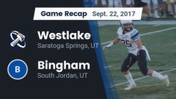 Recap: Westlake  vs. Bingham  2017