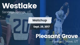 Matchup: Westlake  vs. Pleasant Grove  2017
