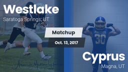 Matchup: Westlake  vs. Cyprus  2017