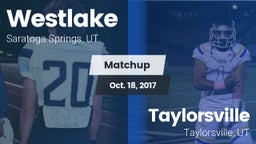 Matchup: Westlake  vs. Taylorsville  2017