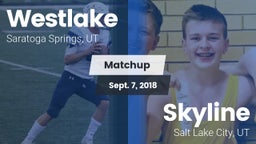 Matchup: Westlake  vs. Skyline  2018
