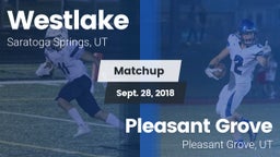 Matchup: Westlake  vs. Pleasant Grove  2018