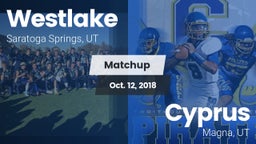 Matchup: Westlake  vs. Cyprus  2018