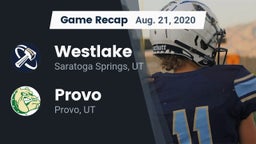 Recap: Westlake  vs. Provo  2020