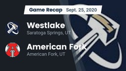 Recap: Westlake  vs. American Fork  2020