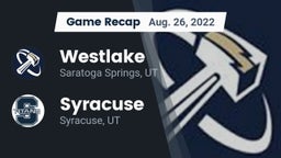 Recap: Westlake  vs. Syracuse  2022