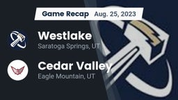Recap: Westlake  vs. Cedar Valley  2023