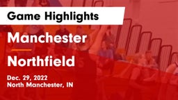 Manchester  vs Northfield  Game Highlights - Dec. 29, 2022