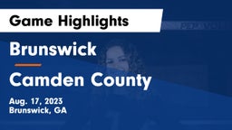 Brunswick  vs Camden County  Game Highlights - Aug. 17, 2023